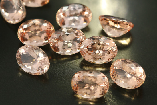 AAA-Pfirsich-Morganite