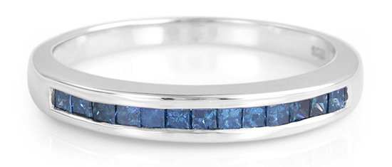 Blauer-Diamant-Silberring