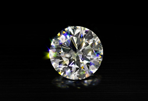 ungefasster Diamant