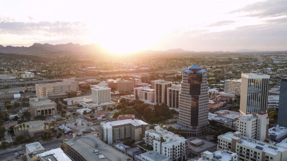 Blick über Tucson